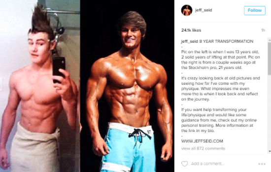 Is Jeff Seid on Steroids or Natural?