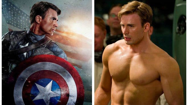 Does Chris Evans Use Steroids For Captain America?