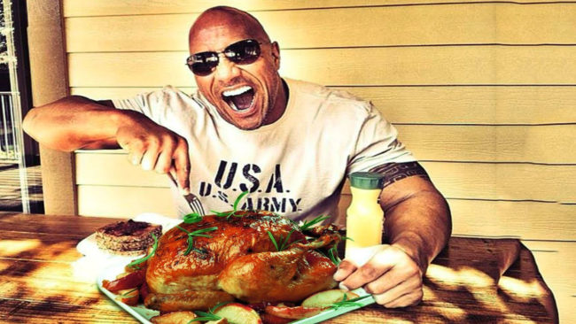 The Rock Cheat Day