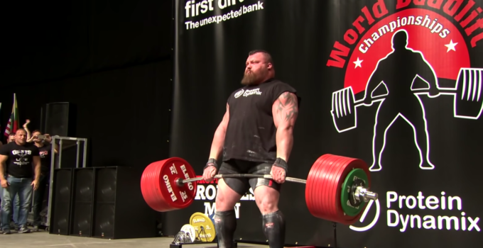 Eddie Hall Shares 500kg Deadlift