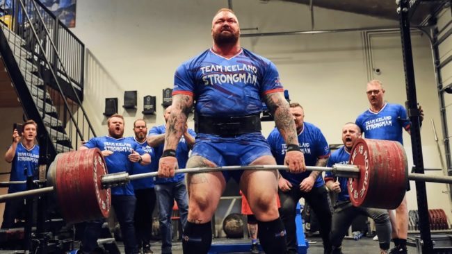Hafthor Bjornsson Heaviest Deadlift