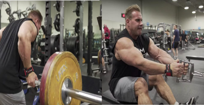 Jay Cutler Back Exercises