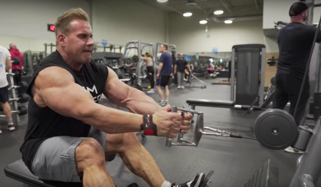 Jay Cutler Back Exercises