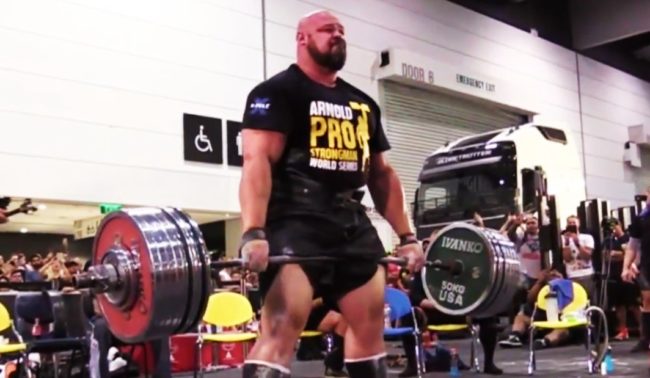 brian shaw Heaviest Deadlift