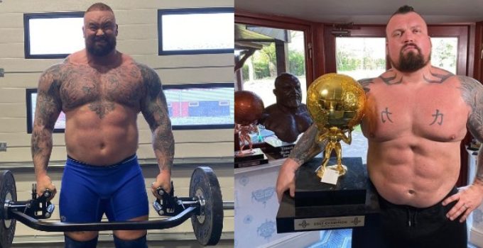 Eddie Hall Destroys Bjornsson 501 deadlift