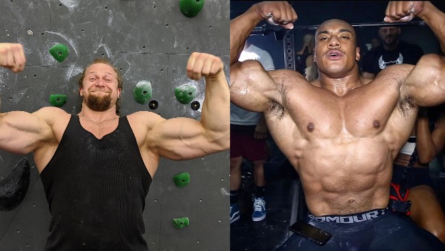 Jujimufu Larry Wheels In Arm Wrestling