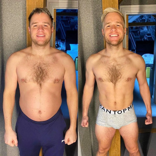 Olly Murs home workout