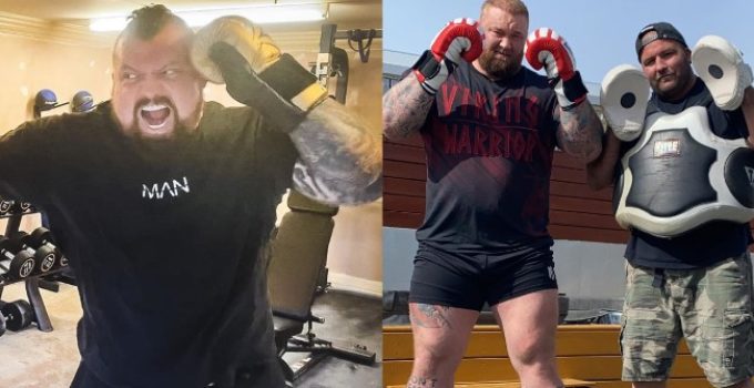 Boxing Challenge Eddie Hall Hafthor Bjornsson