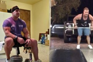 Jay Cutler home workout