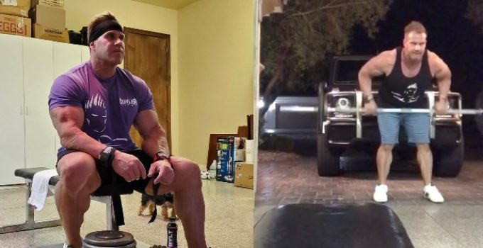 Jay Cutler home workout