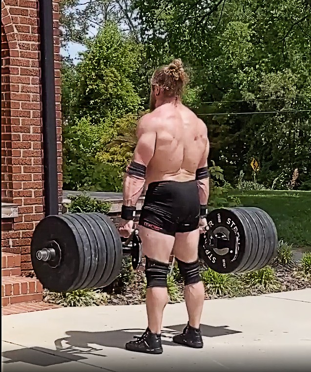 Jujimufu Deadlift 540lb For Three Reps