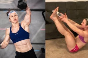 Kari Pearce abs workout