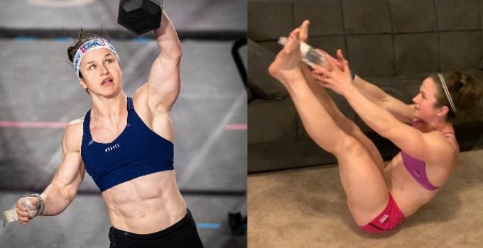 Kari Pearce abs workout